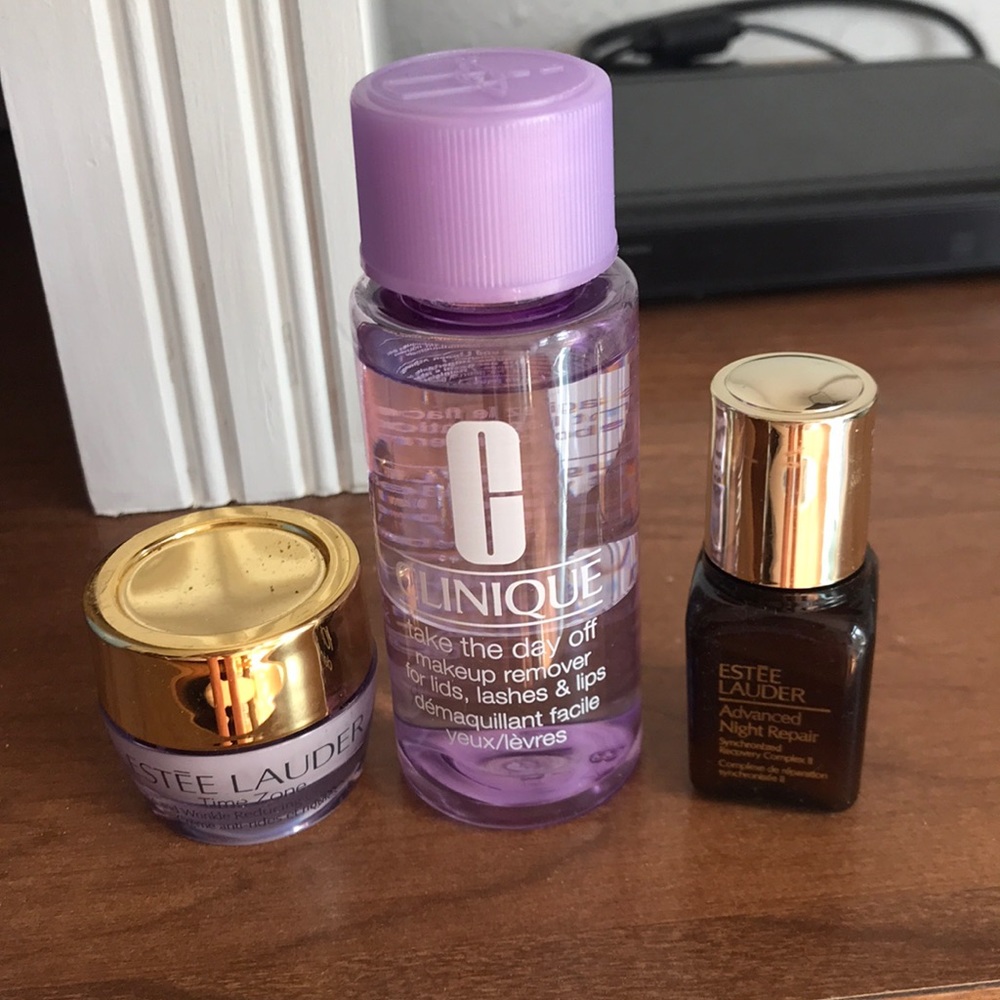 Clinique and Estée Lauder Mini set